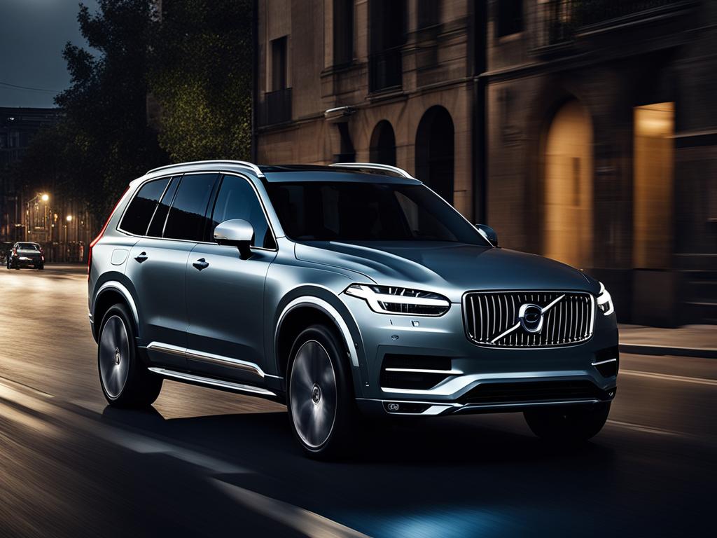 volvo xc90 recharge safety features