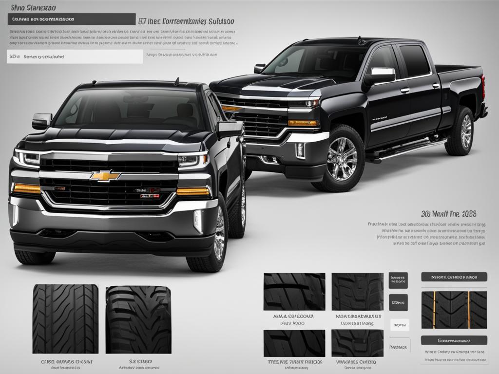 best tire size for chevy silverado 1500