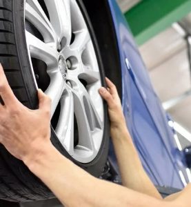 How to replace tire valve stem - mount tire