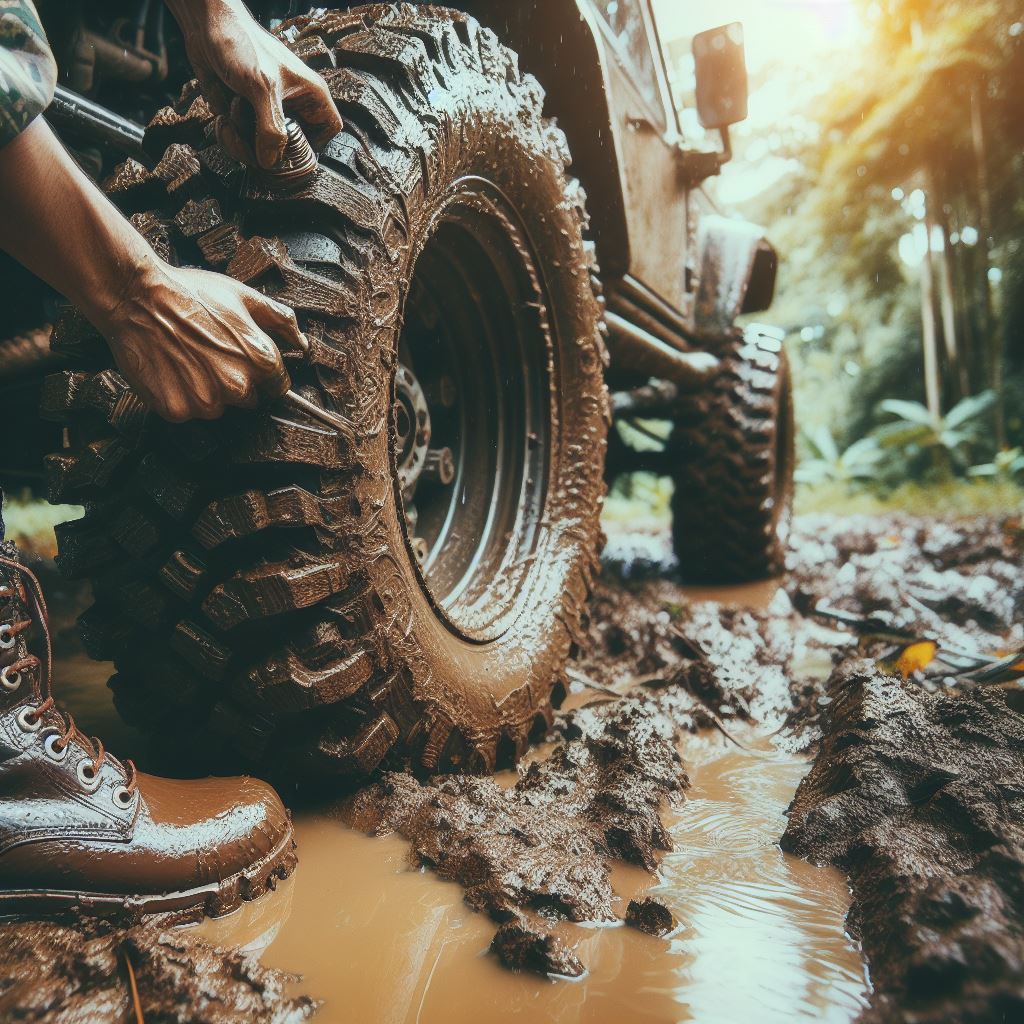 mud terrain tire tread type