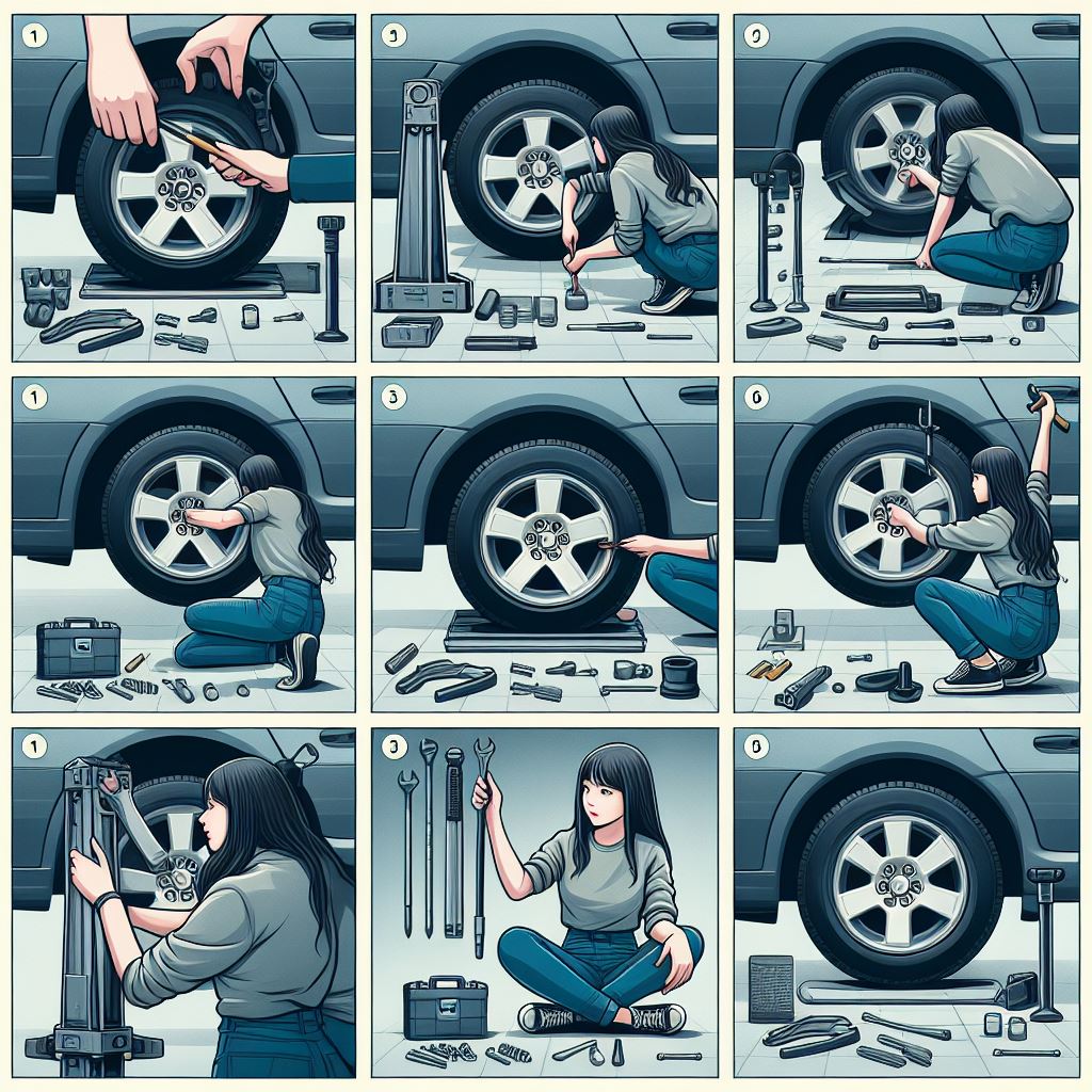 if you experience a tire blowout